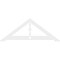 Ekena Millwork Pitch Artisan Architectural Grade PVC Gable Pediment, 72"W x 27"H x 1"P (9/12) GPP072X027X100ART - alternate 4